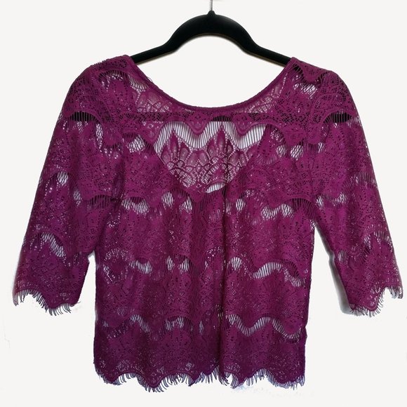 Material Girl Lace Top - Picture 1 of 7